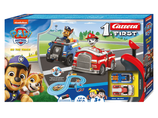 Carrera First | PAW Patrol - Slot Car Racing Set | On the Track II | 63056