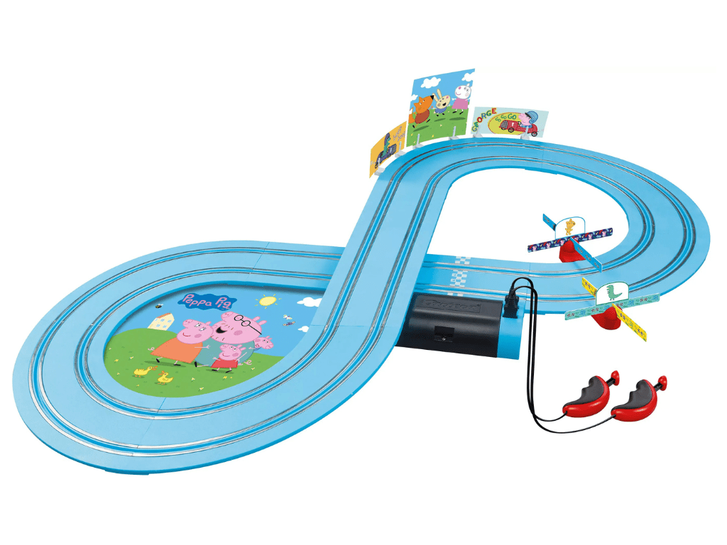 Carrera First | Peppa Pig - Slot Car Racing Set | Kids GranPrix | 63043