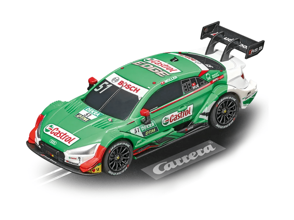 Carrera GO!!! | Audi RS 5 DTM Turbo | 51 Castrol | 64172 | 1/43 Slot Car