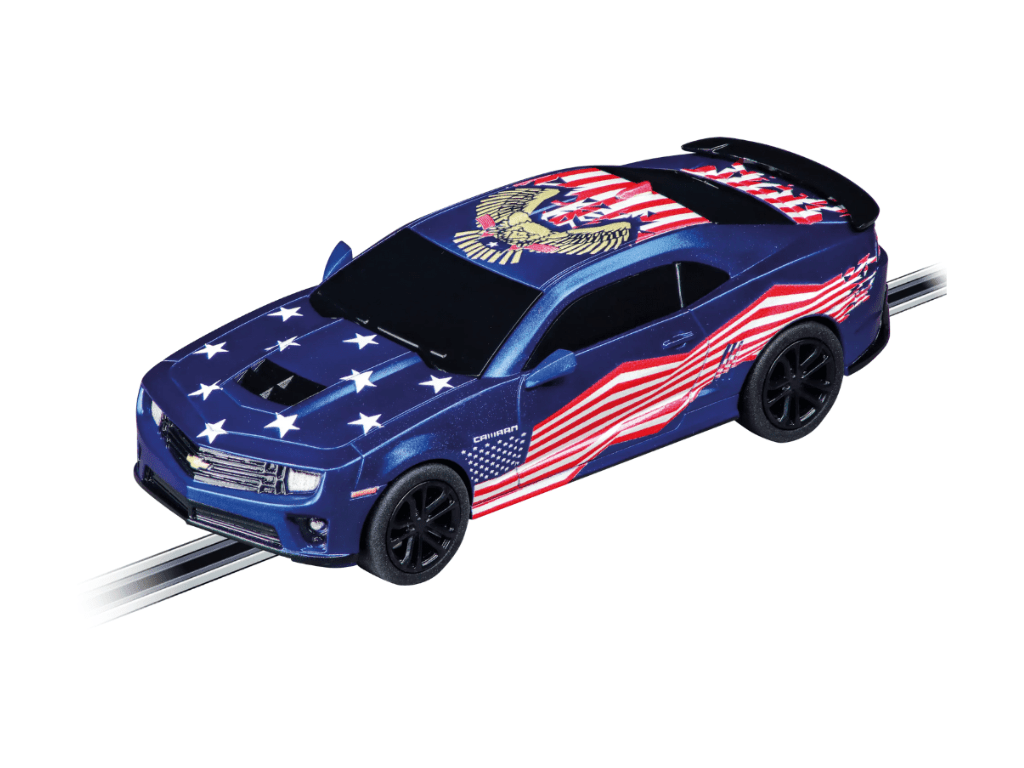 Carrera GO!!! | Chevrolet Camaro ZL1 | Stars ‘n Stripes | 64290 | 1/43 Slot Car