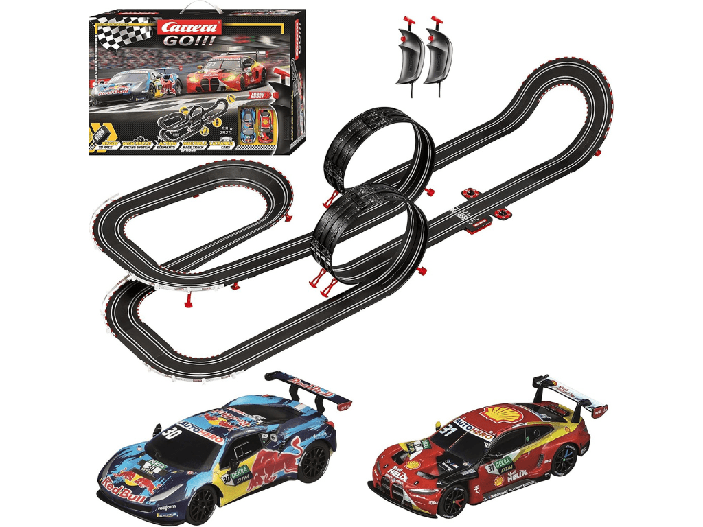 Carrera GO!!! - DTM High Speed Showdown - Slot Car Racing Set - Ferrari vs. BMW - 62561