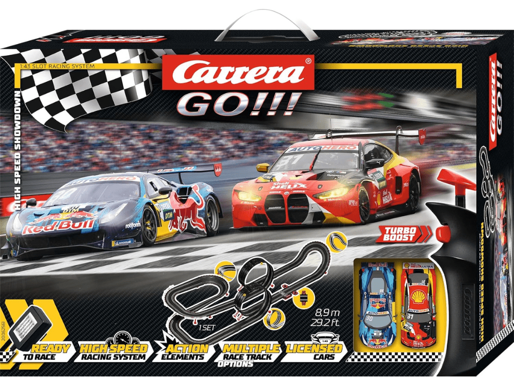 Carrera GO!!! - DTM High Speed Showdown - Slot Car Racing Set - Ferrari vs. BMW - 62561