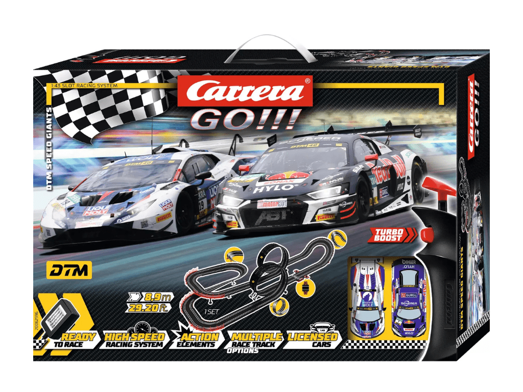 Carrera GO!!! | DTM Speed Giants | 62596 | 1/43 Slot Car Racing Set