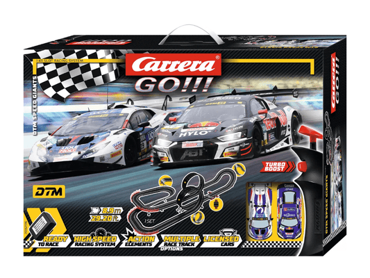 Carrera GO!!! | DTM Speed Giants | 62596 | 1/43 Slot Car Racing Set