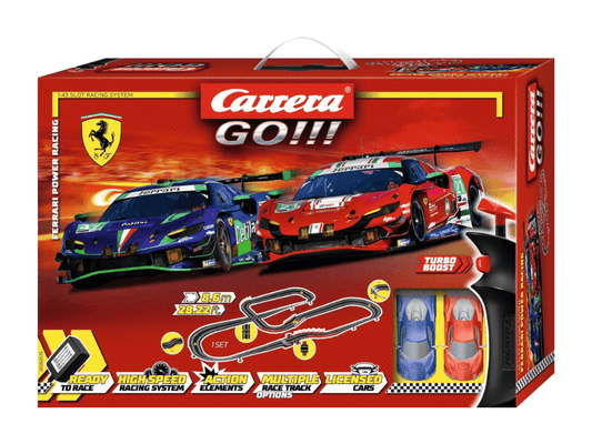 Carrera GO!!! | Ferrari Power Racing | 62575 | 1/43 Slot Car Racing Set