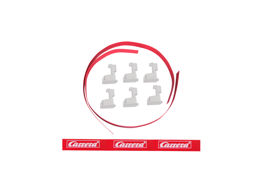 Carrera GO!!! | Guard Rail Set - Red | 88304