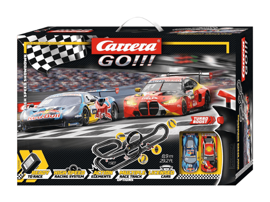 Carrera GO!!! | High Speed Showdown | DTM | 62561 | 1/43 Slot Car Racing Set