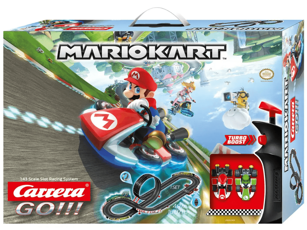 Carrera GO!!! | Mario Kart - Slot Car Racing Set | Mario vs. Luigi | 62491