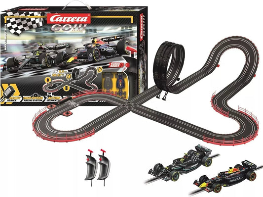 Carrera GO!!! - Max Competition - Slot Car Racing Set - Verstappen vs. Hamilton - 62574