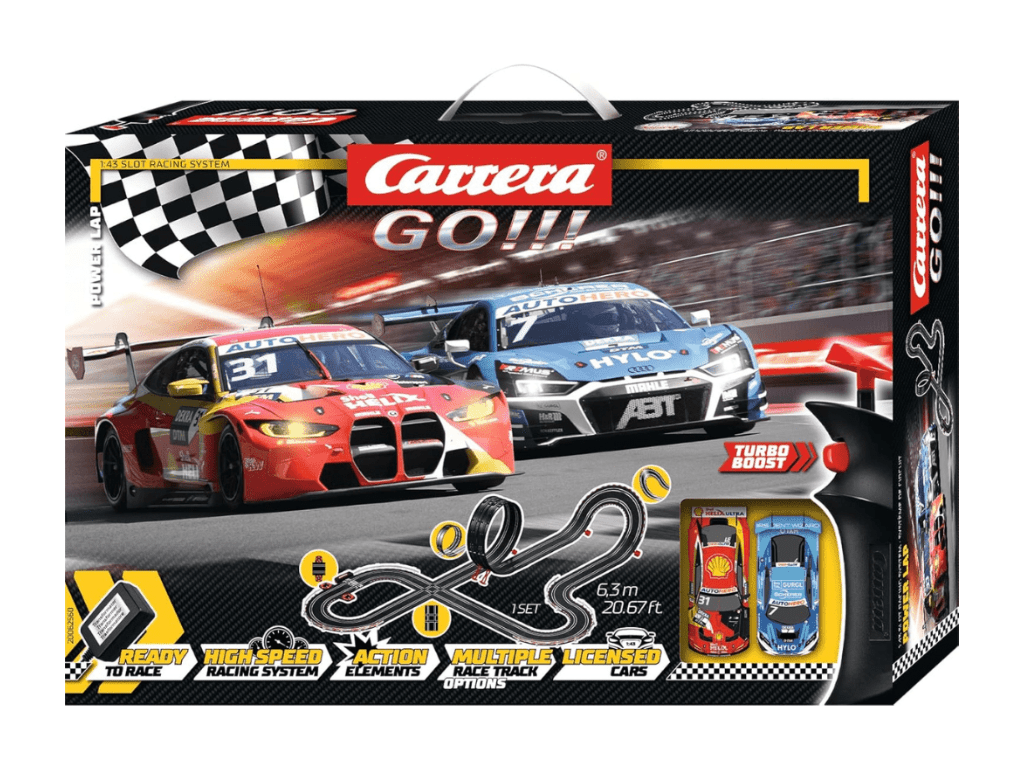 Carrera GO!!! | Power Lap | DTM | 62560 | 1/43 Slot Car Racing Set