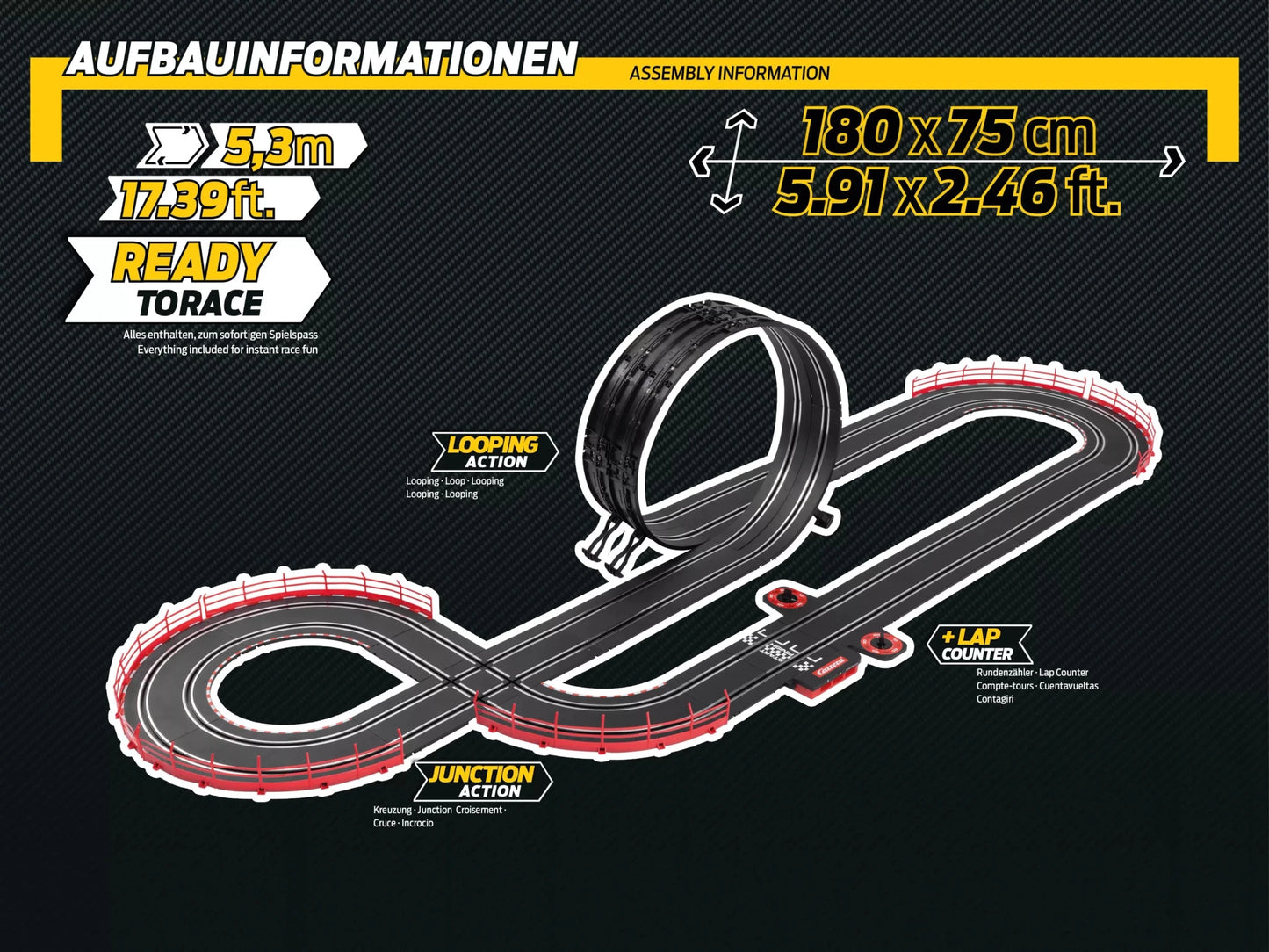 Carrera GO!!! | Super Formula | Formula 1 | 62604 | 1/43 Slot Car Racing Set