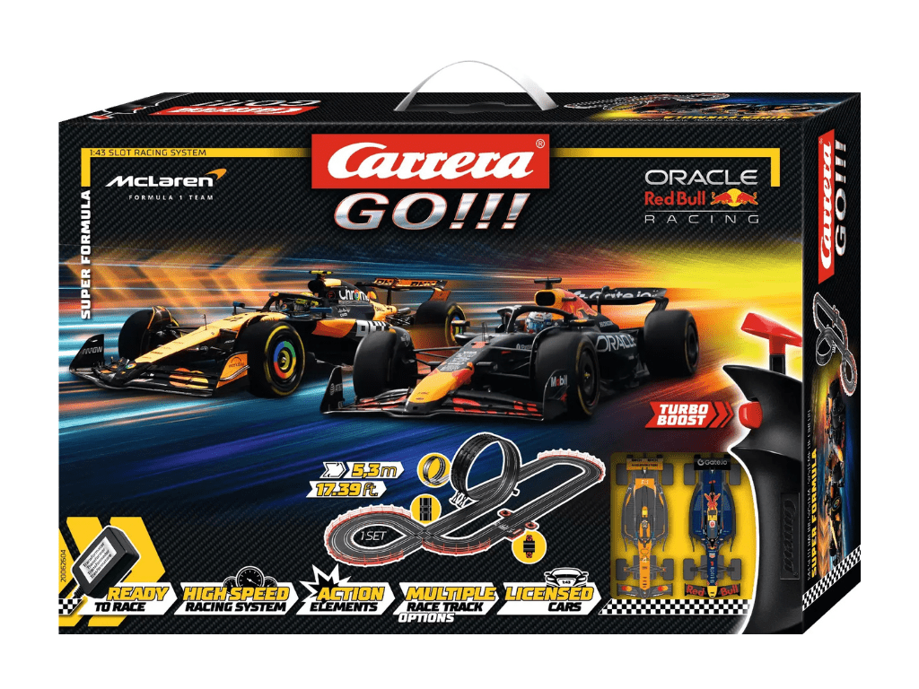 Carrera GO!!! | Super Formula | Formula 1 | 62604 | 1/43 Slot Car Racing Set