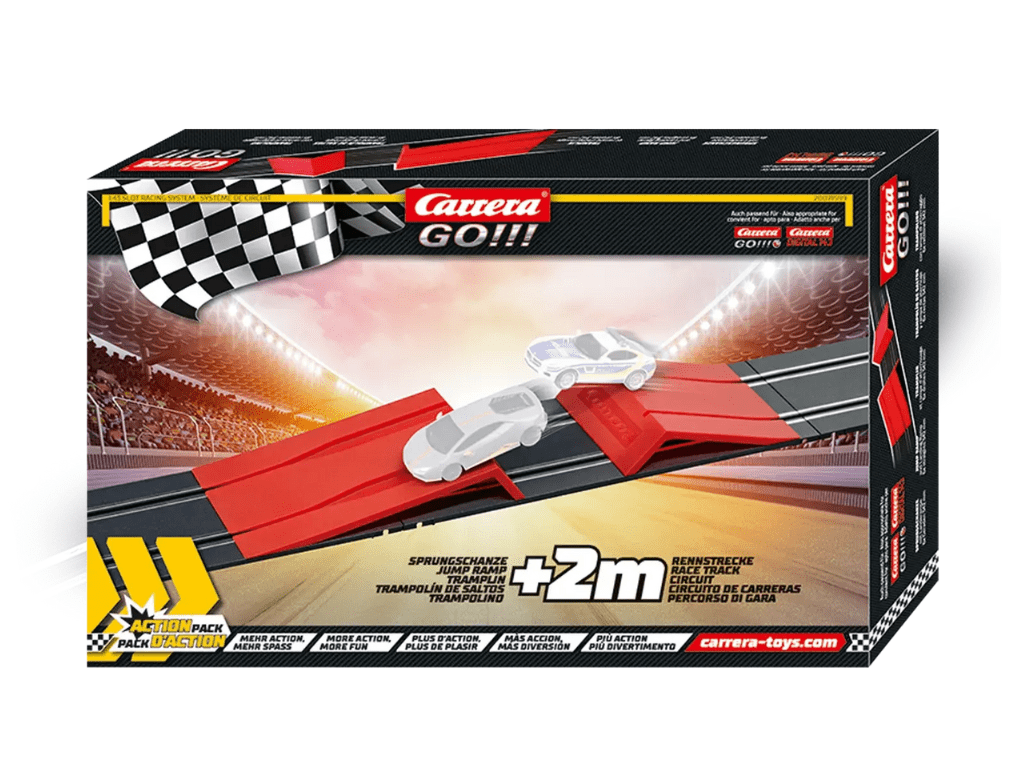 Carrera GO!!! | Track Extension Pack | Action Pack | 71599 | 1/43 Slot Car Track