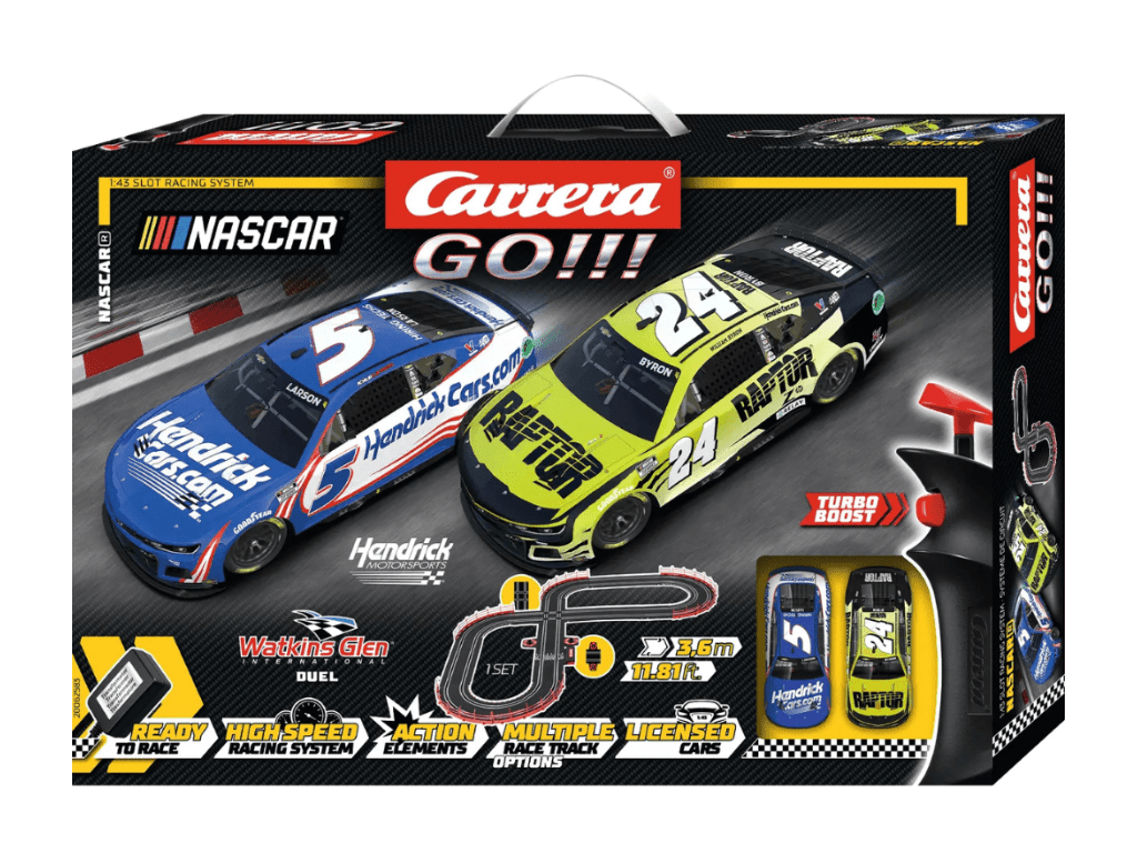 Carrera GO!!! | Watkins Glen Duel | NASCAR | 62583 | 1/43 Slot Car Racing Set