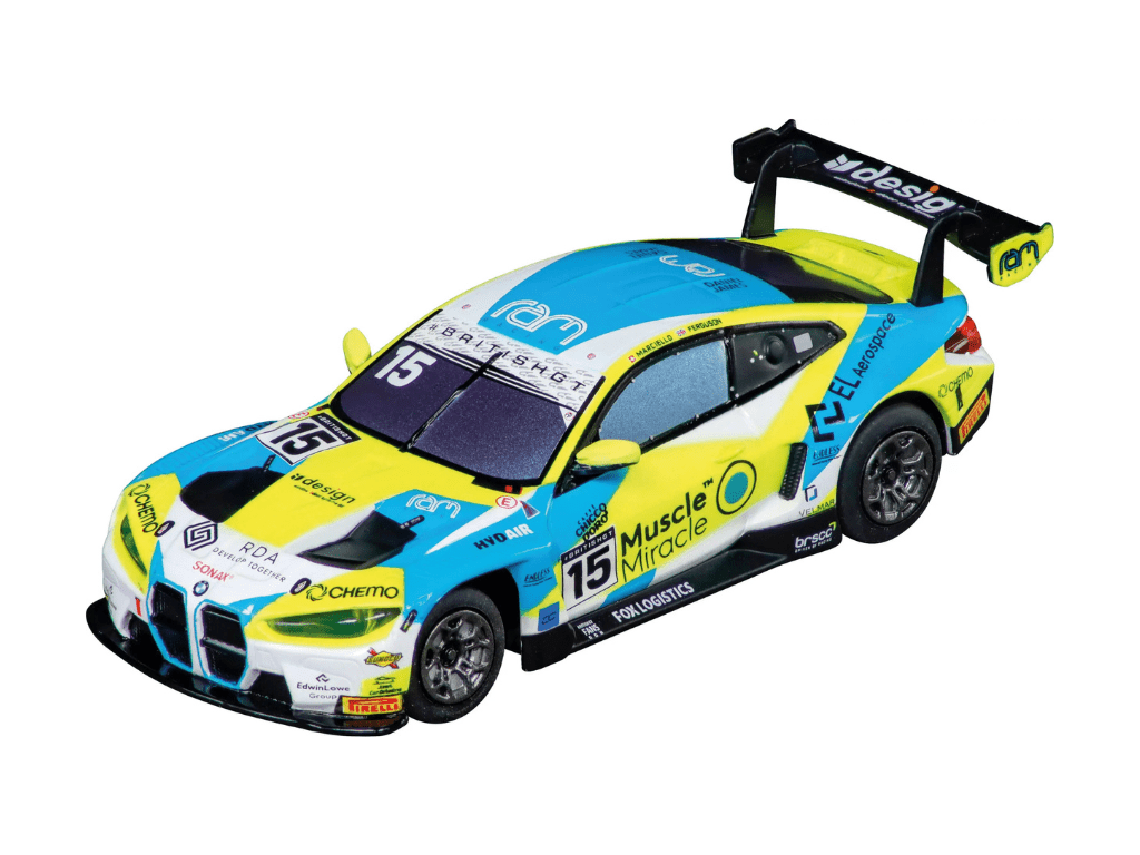 Carrera Hybrid | BMW M4 GT3 | 15 RAM Racing | 51027 | 1/50 Slot Car