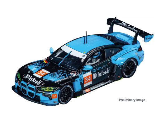 Carrera Hybrid | BMW M4 GT3 | 34 McIntosh | 51025 | 1/50 Slot Car