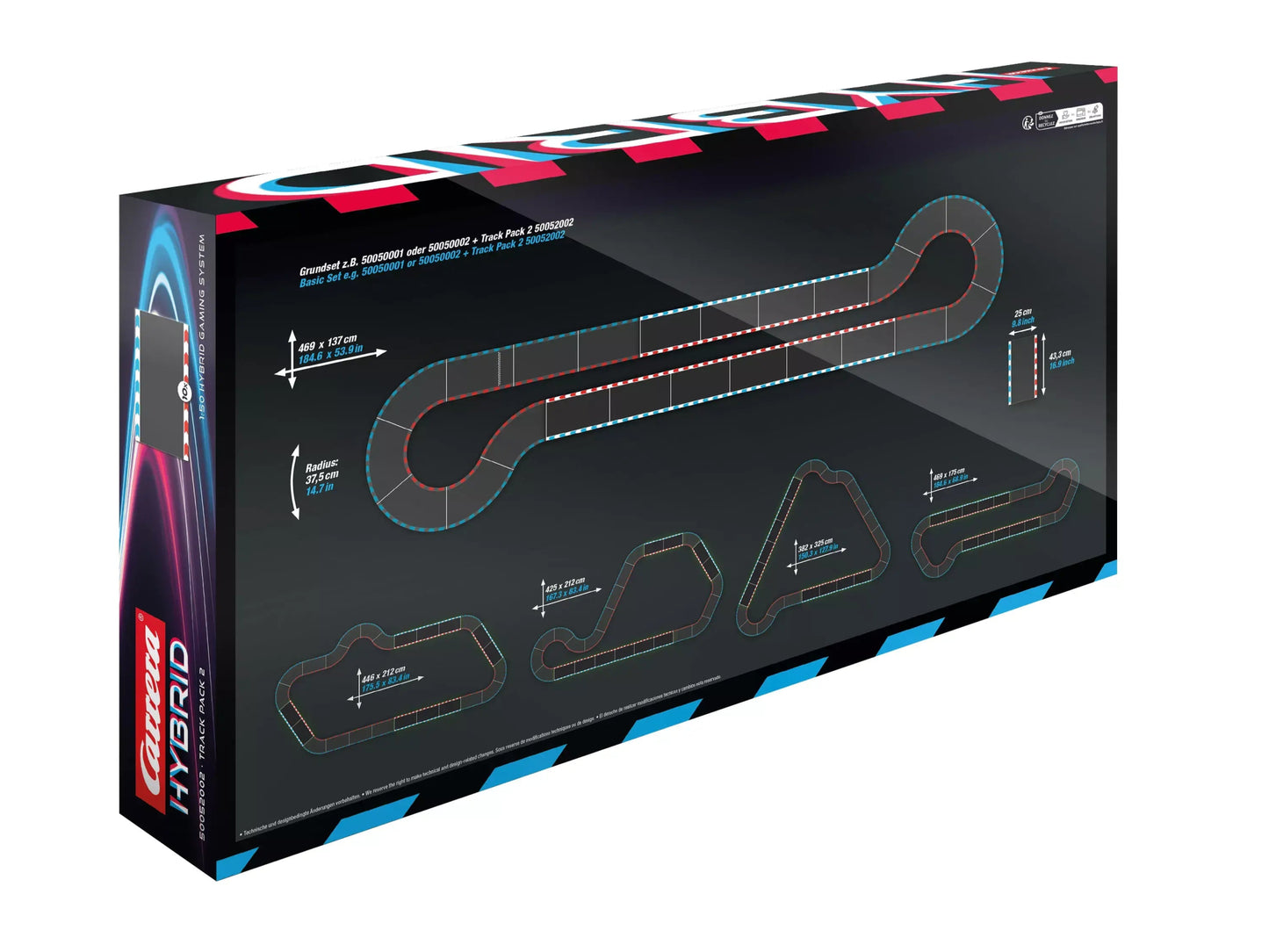 Carrera Hybrid | Extension Set - Track Pack 2 | 52002