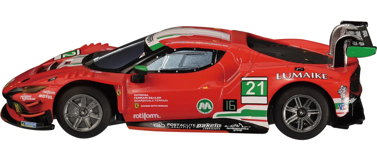 Carrera Hybrid | Ferrari 296 GT3 | #21 AF Corse | 51033 | 1/50 Slot Car