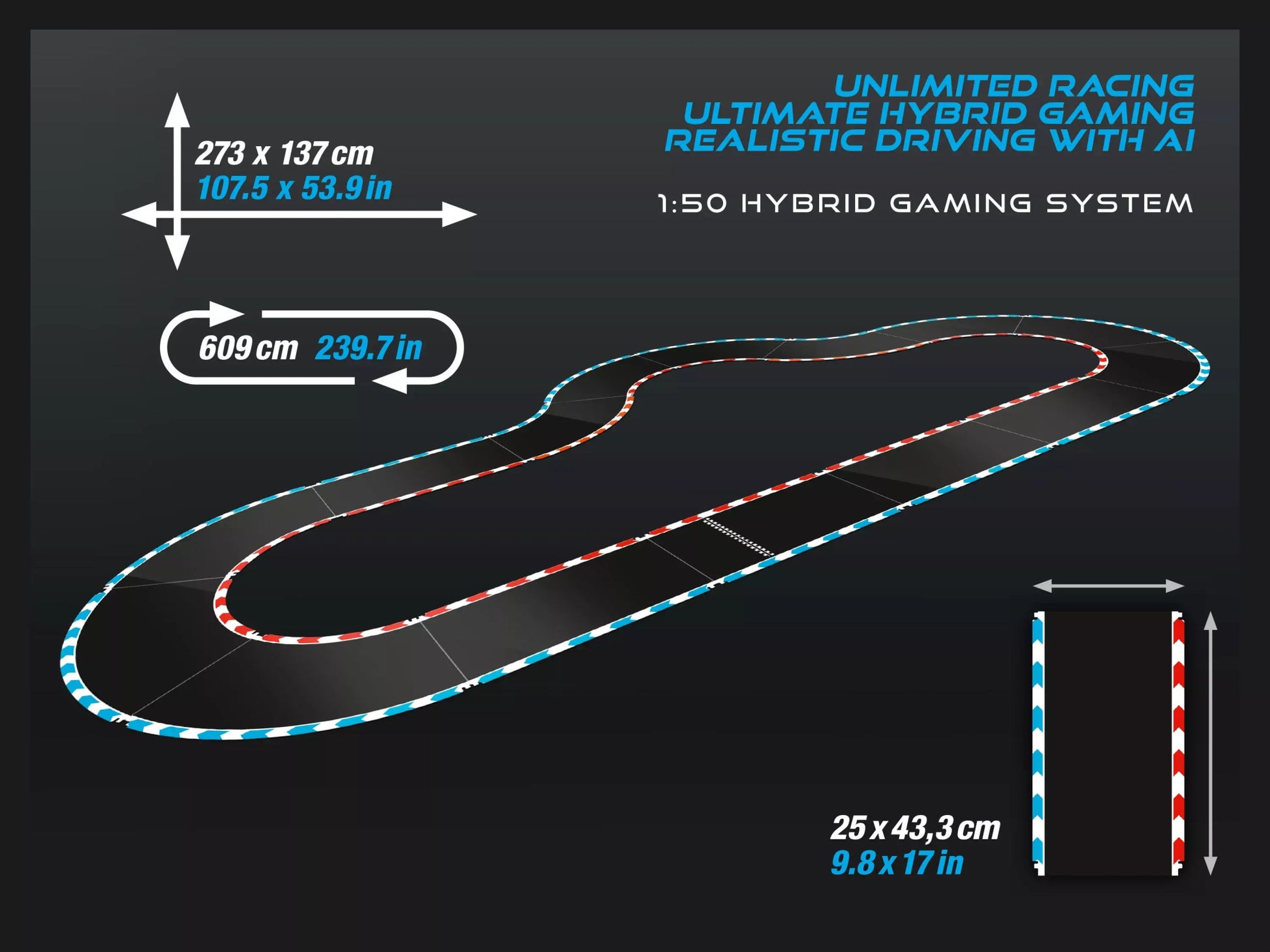 Carrera Hybrid | Highway Challenge - Hybrid Racing Set | Porsche 911 GT3 R | 50002