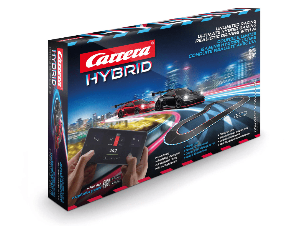 Carrera Hybrid | Highway Challenge - Hybrid Racing Set | Porsche 911 GT3 R | 50002