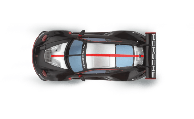 Carrera Hybrid | Porsche 911 GT3 R | Black Devil | 51003 | 1/50 Slot Car
