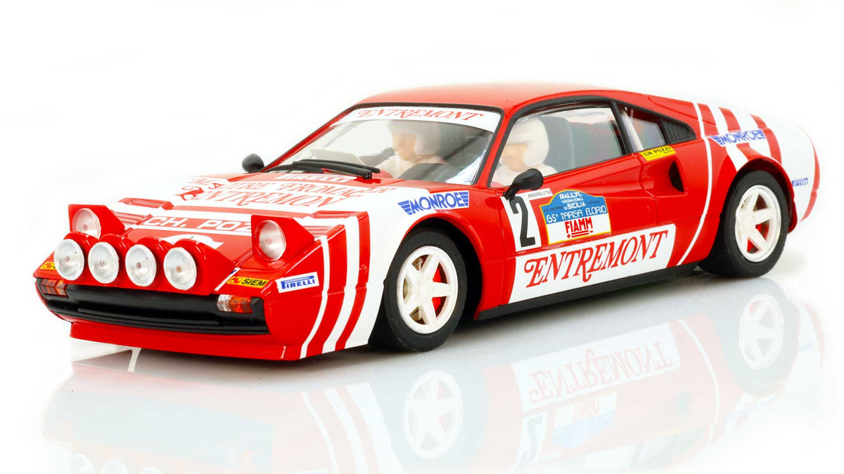 Avant Slot | Ferrari 308 GTB | #2 Charles Pozzi | 51410 | 1/32 Scale Slot Car