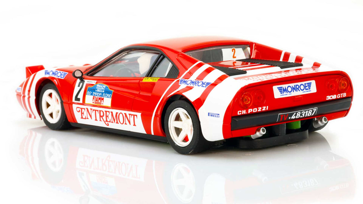 Avant Slot | Ferrari 308 GTB | #2 Charles Pozzi | 51410 | 1/32 Scale Slot Car