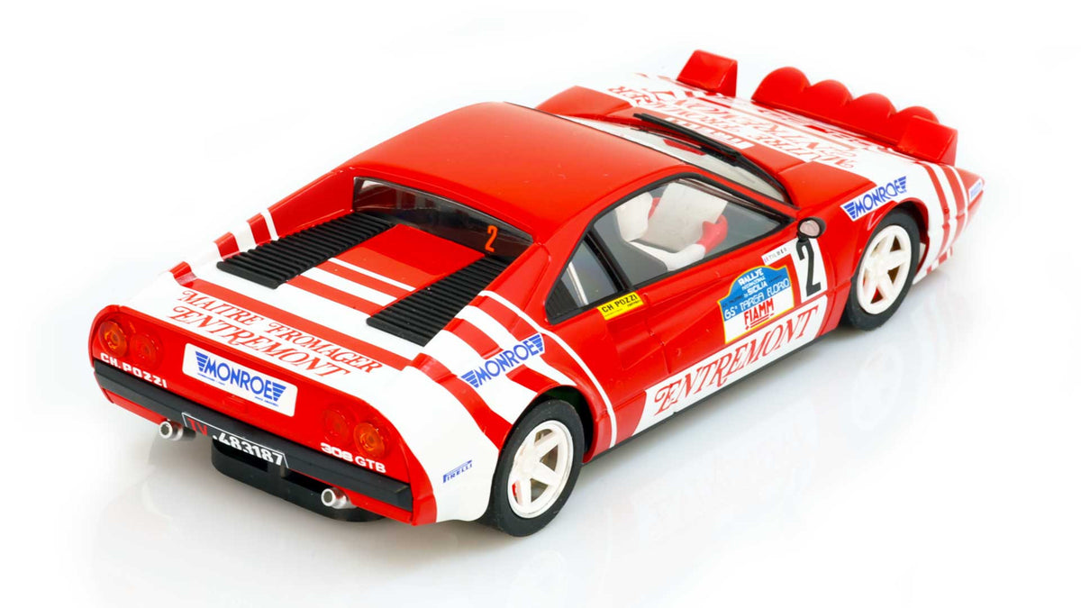 Avant Slot | Ferrari 308 GTB | #2 Charles Pozzi | 51410 | 1/32 Scale Slot Car