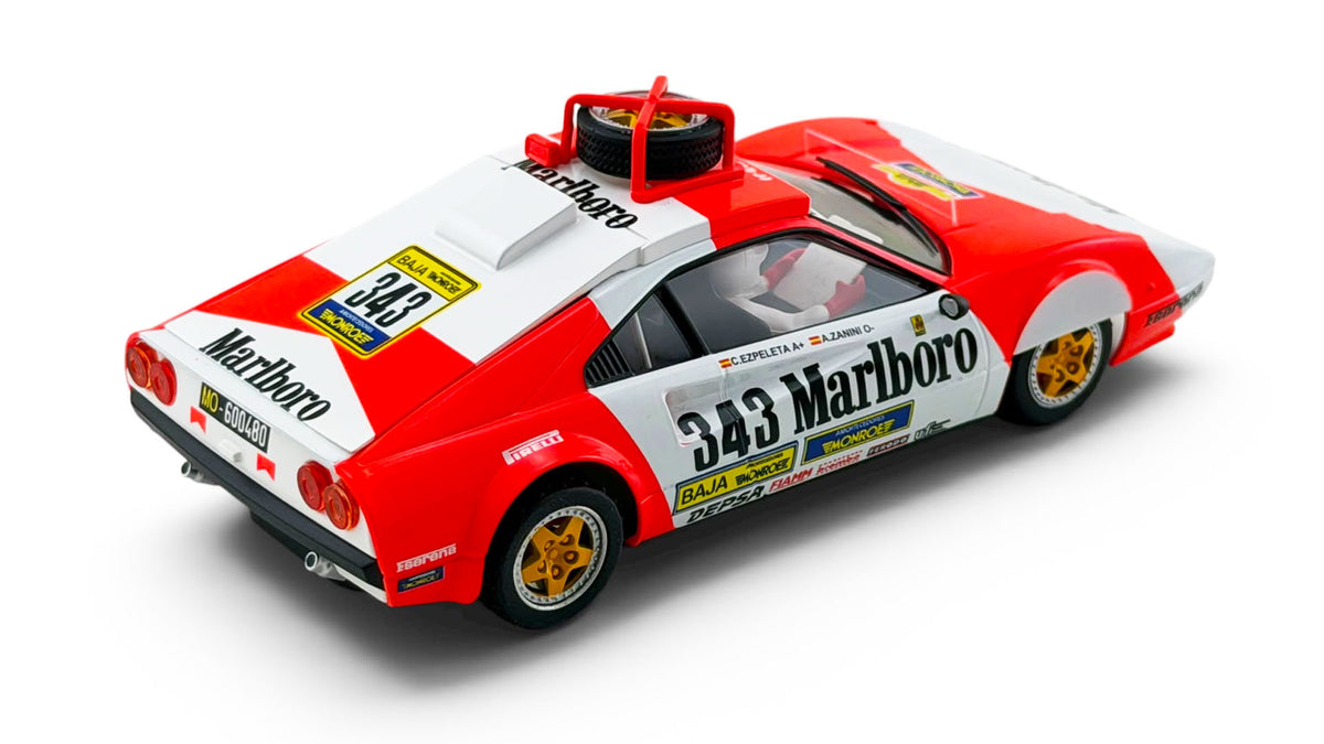 Avant Slot | Ferrari 308 GTB 4V | #343 Marlboro Michelotto | 51411 | 1/32 Scale Slot Car