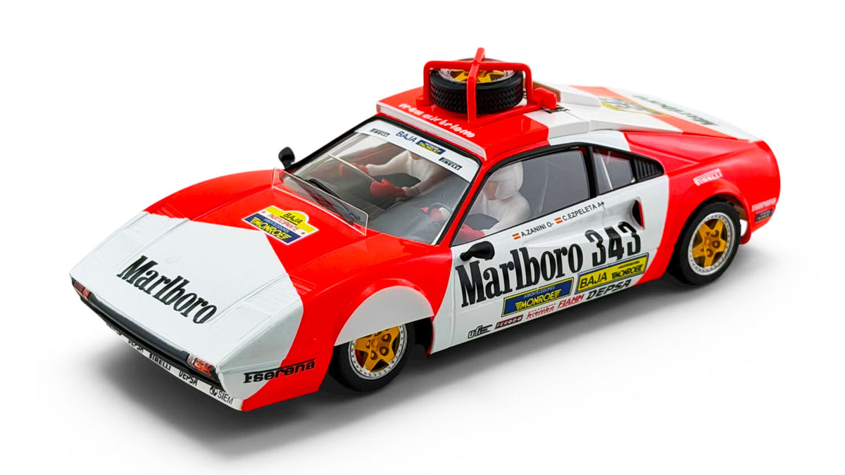 Avant Slot | Ferrari 308 GTB 4V | #343 Marlboro Michelotto | 51411 | 1/32 Scale Slot Car
