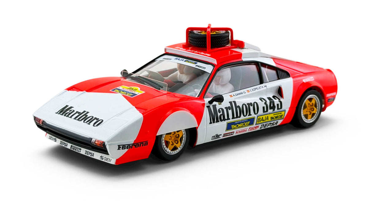 Avant Slot | Ferrari 308 GTB 4V | #343 Marlboro Michelotto | 51411 | 1/32 Scale Slot Car