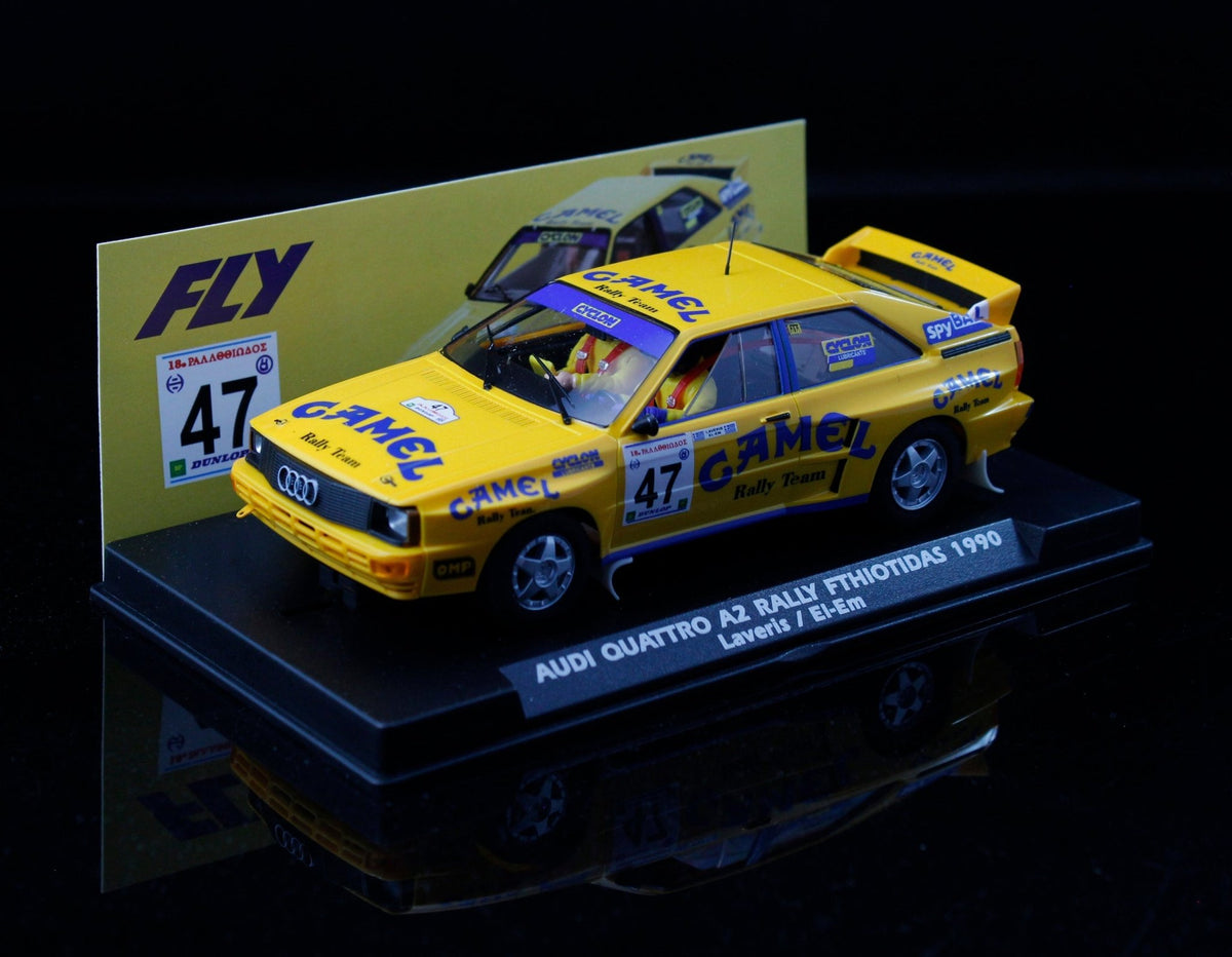 Fly | Audi Quattro A2 | 47 Camel Rally | A2098 | 1/32 Slot Car