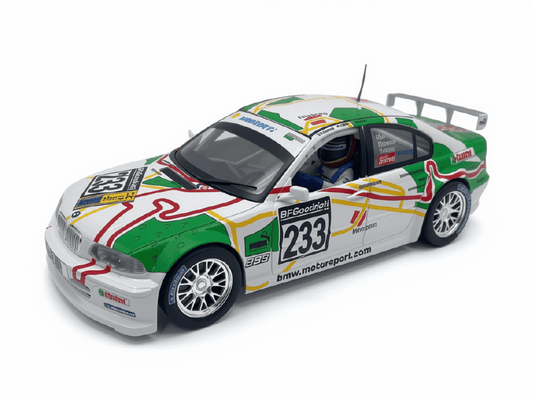 Fly | BMW 320i (E46) | #233 Schubert Motorsport | A628 | 1/32 Custom Build Slot Car