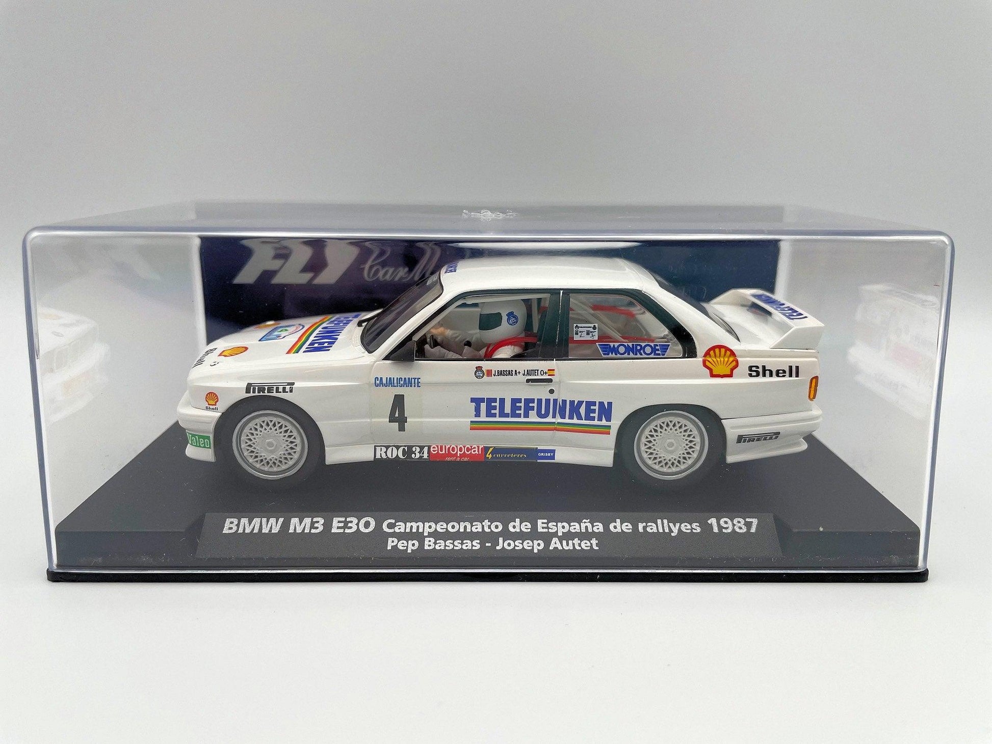 Fly - BMW M3 E30 - #4 Telefunken - Spanish Rally 1987 - 88203