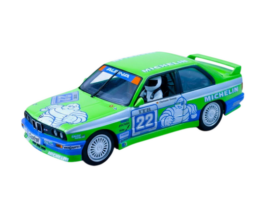 Fly | BMW M3 Evolution E30 | 22 Michelin Alpina | A2102 | 1/32 Slot Car