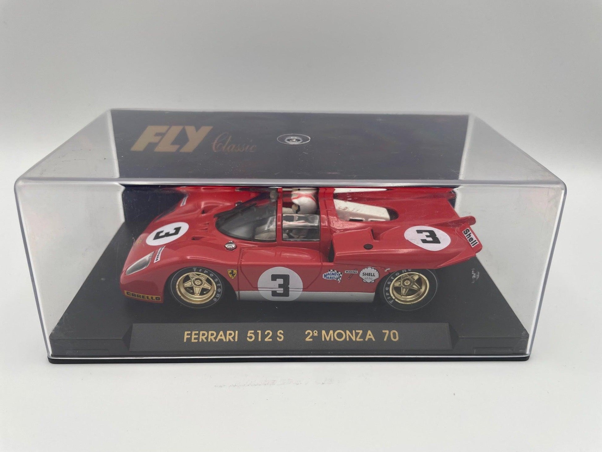 Fly - Ferrari 512 S - #3 - Monza 1970 - 1/32 Slot Car - C1