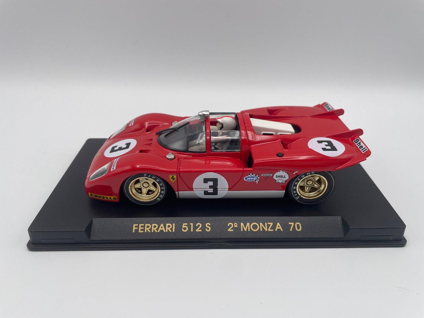 Fly - Ferrari 512 S - #3 - Monza 1970 - 1/32 Slot Car - C1