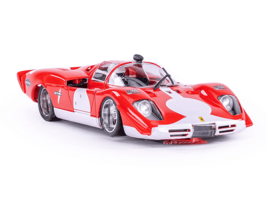 Fly | Ferrari 512 S Coda Lunga | Red | EVO3 Racing | R2004R2 | 1/32 Slot Car