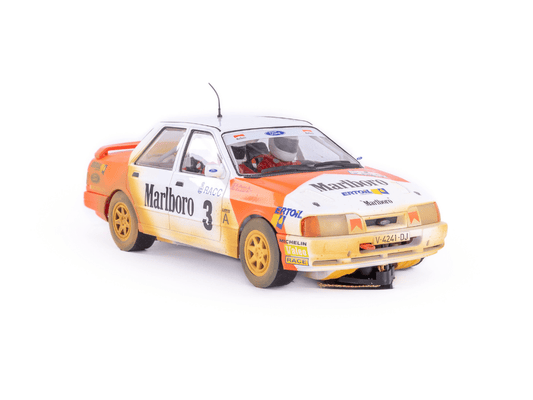 Fly | Ford Sierra RS Cosworth 4x4 | 3 Marlboro | Dirt Effect | A2107AR | 1/32 Slot Car