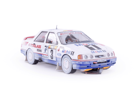 Fly | Ford Sierra RS Cosworth 4x4 | 3 Mobil1 | Snow Effect | A2108AR | 1/32 Slot Car