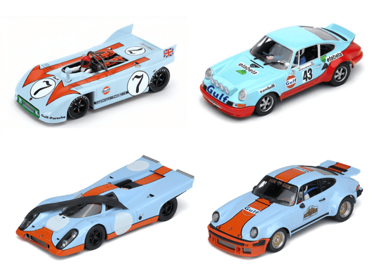 Fly | Gulf Porsche | Bundle 3 | 1/32 Slot Cars