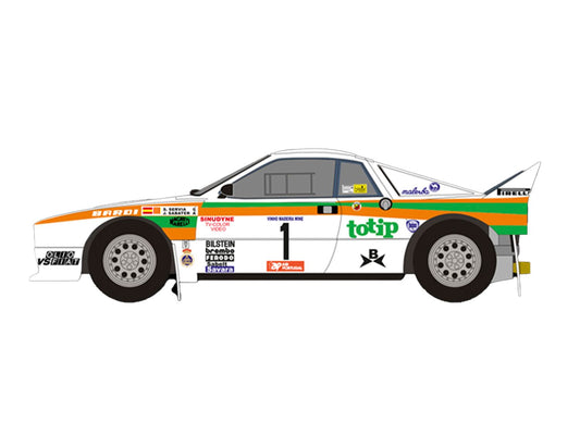 Fly | Lancia Rally 037 | 1 Totip Jolly Club | Limited Edition | Dirt Effect | FC2025AR | 1/32 Slot Car