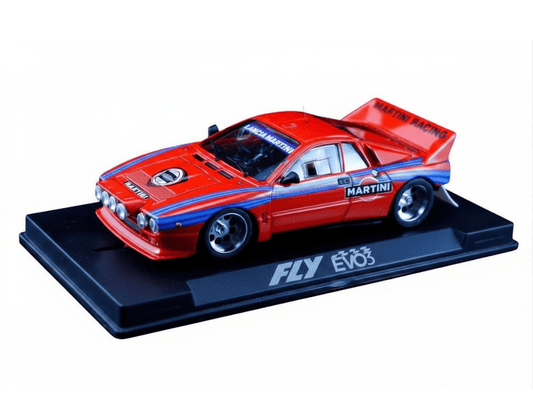 Fly | Lancia Rally 037 | Martini Racing Red | EVO3 Racing | R2001R1 | 1/32 Slot Car