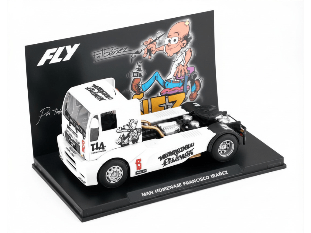 Fly | MAN TGA ETRC | 13 Francisco Ibáñez | ETRUCK65 | Limited Edition | 1/32 Slot Car