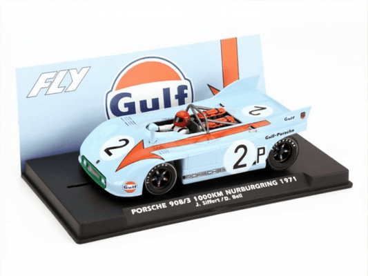 Fly | Porsche 908/03 Spyder | 2 Gulf JWA | A2064 | 1/32 Slot Car