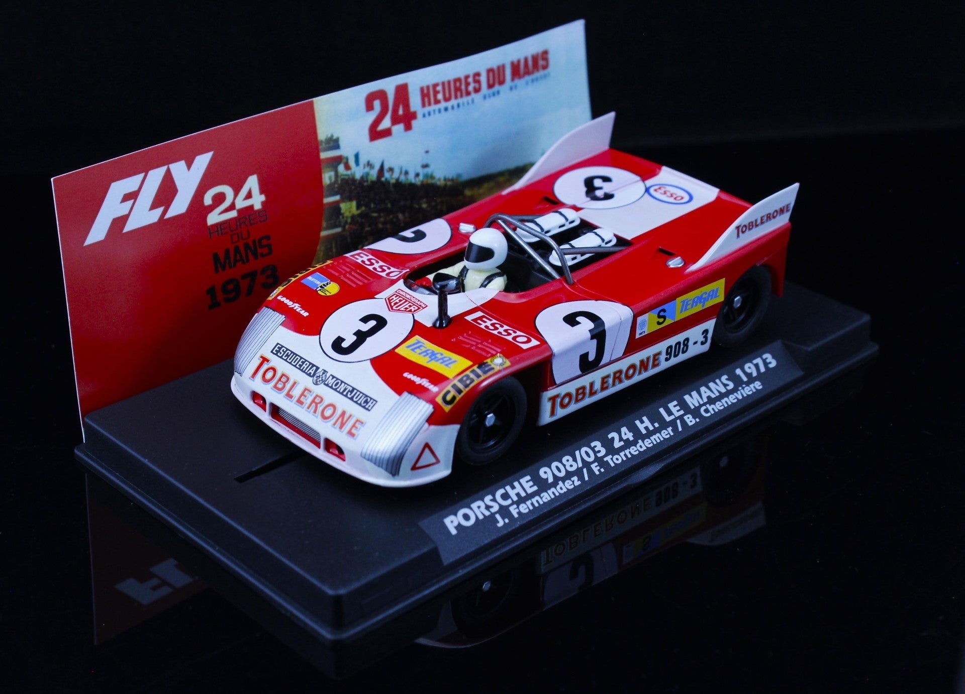 Fly | Porsche 908/03 Spyder | 3 Toblerone | A2083 | 1/32 Slot Car