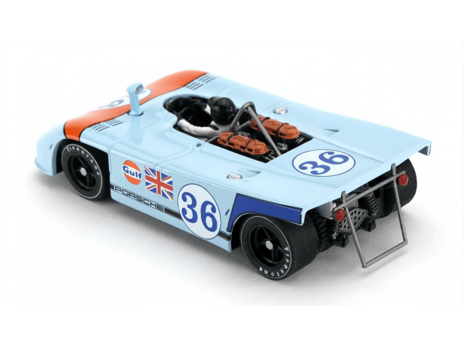 Fly | Porsche 908/03 Spyder | 36 Gulf JWA | Limited Edition | A2501 | 1/32 Slot Car