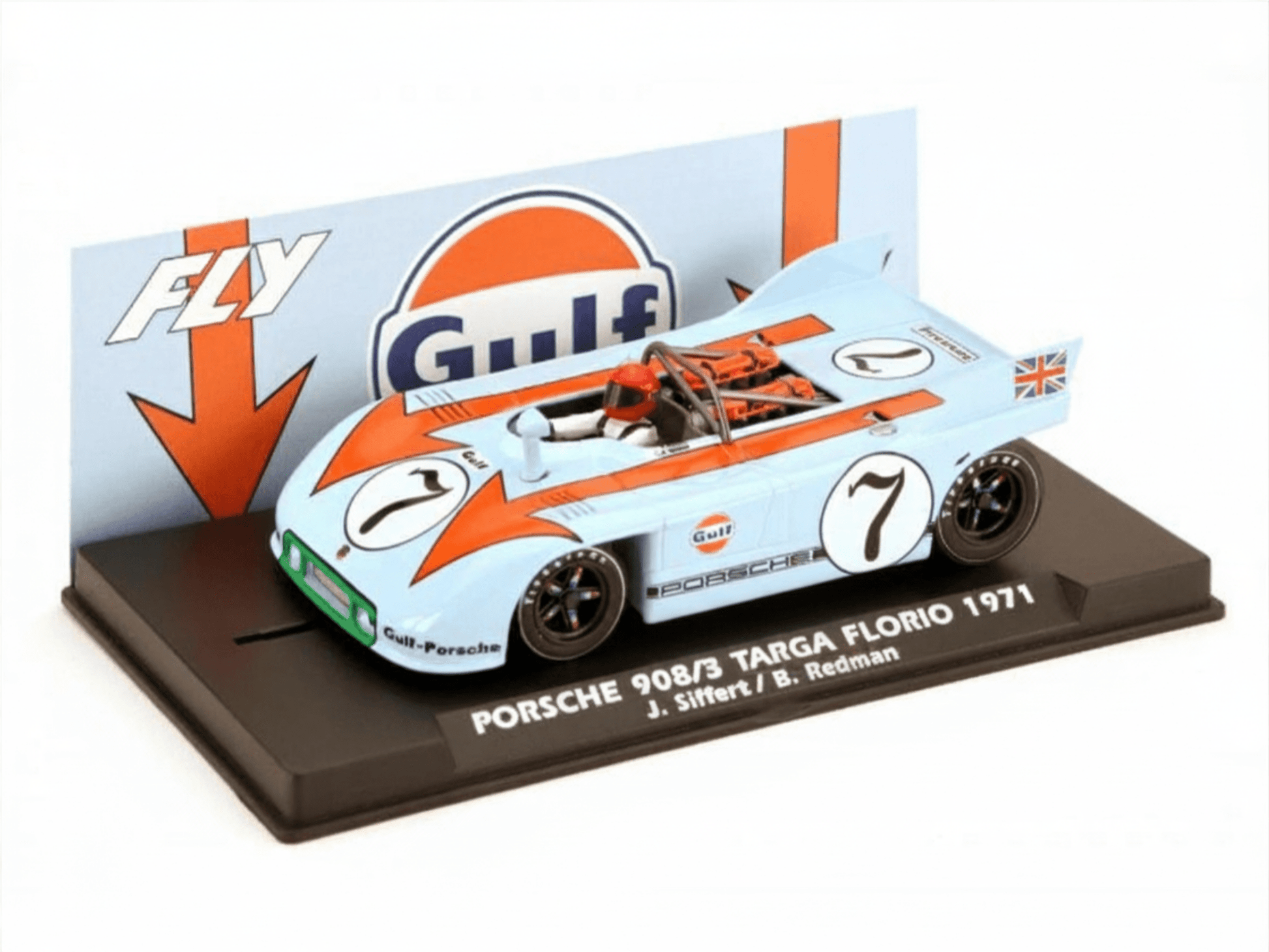 Fly | Porsche 908/03 Spyder | 7 Gulf JWA | A2065 | 1/32 Slot Car
