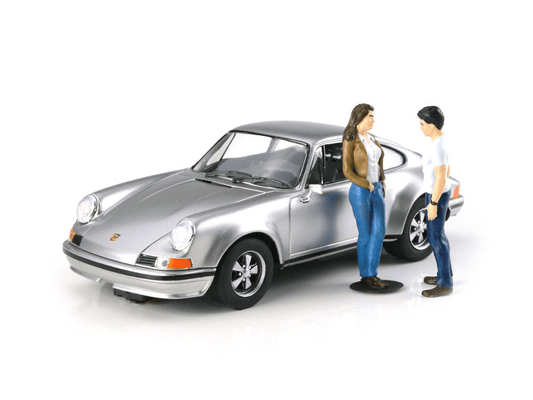 Fly | Porsche 911 S | Silver w/ Figures | Top Gun: Maverick (2022) | E2065