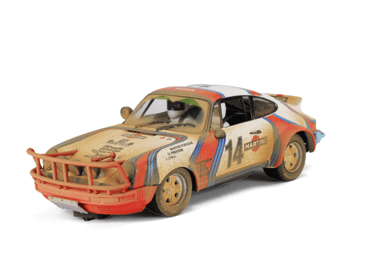 Fly | Porsche 911 SC 'Safari' | 14 Martini Racing | Limited Edition | Dirt Effect | E2110AR | 1/32 Slot Car